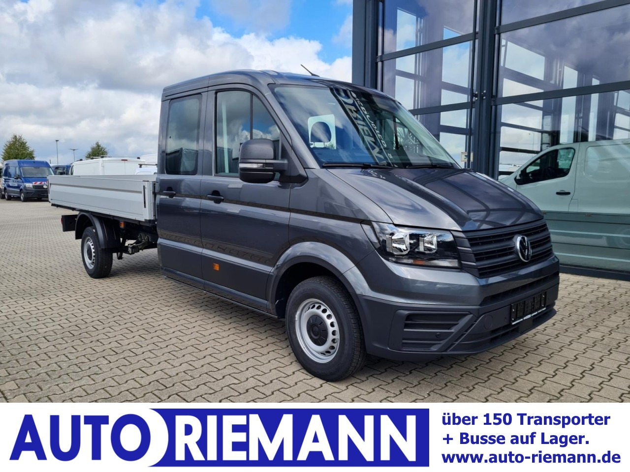 Volkswagen Crafter 35 Doka 7-Sitze MAXI L4 KLIMA TEMPOMAT - Flatbed van, Combi van: picture 1 Volkswagen Crafter 35 Doka 7-Sitze MAXI L4 KLIMA TEMPOMAT - Flatbed van, Combi van: picture 1