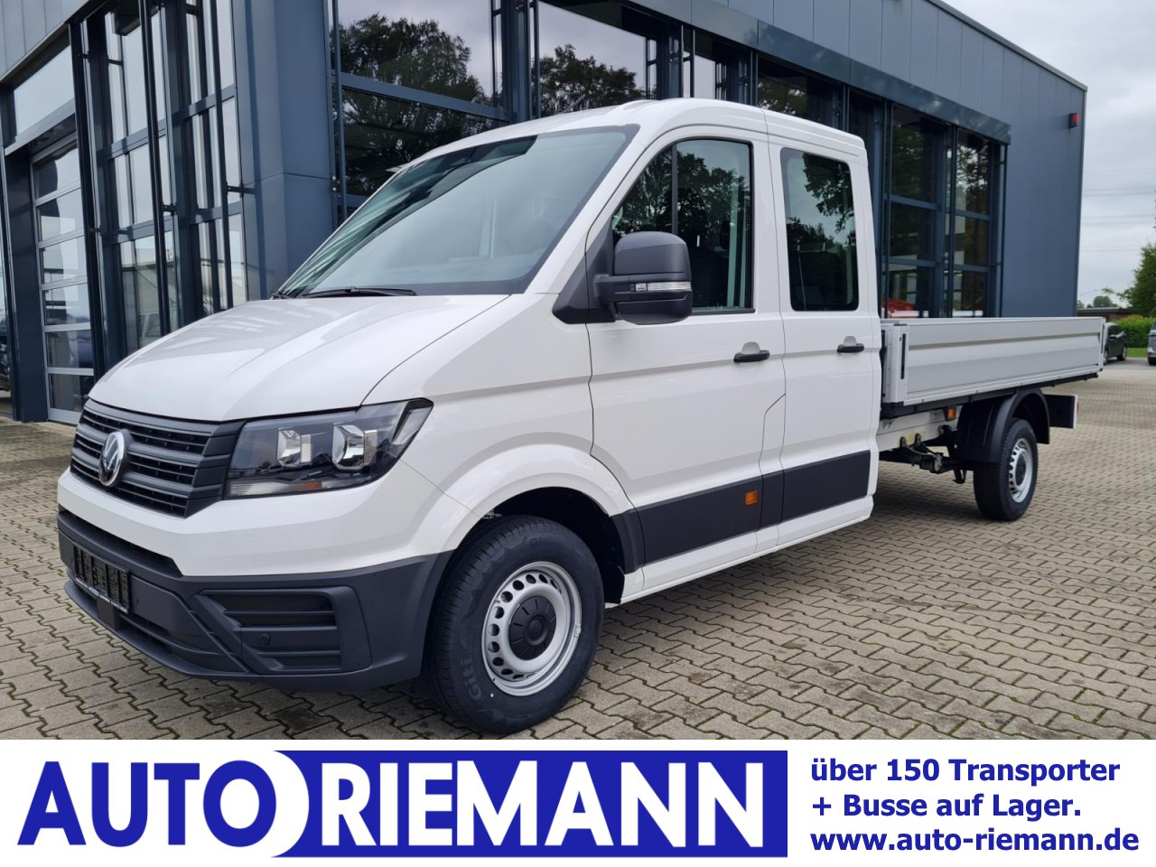 Volkswagen Crafter 35 Doka TDI Pritsche lang L4 KLIMA TEMPOMAT - Flatbed van, Combi van: picture 1 Volkswagen Crafter 35 Doka TDI Pritsche lang L4 KLIMA TEMPOMAT - Flatbed van, Combi van: picture 1
