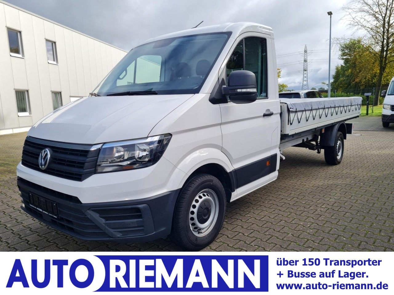 Volkswagen Crafter 35 Pritsche Tdi lang L4 KLIMA - Flatbed van: picture 1 Volkswagen Crafter 35 Pritsche Tdi lang L4 KLIMA - Flatbed van: picture 1