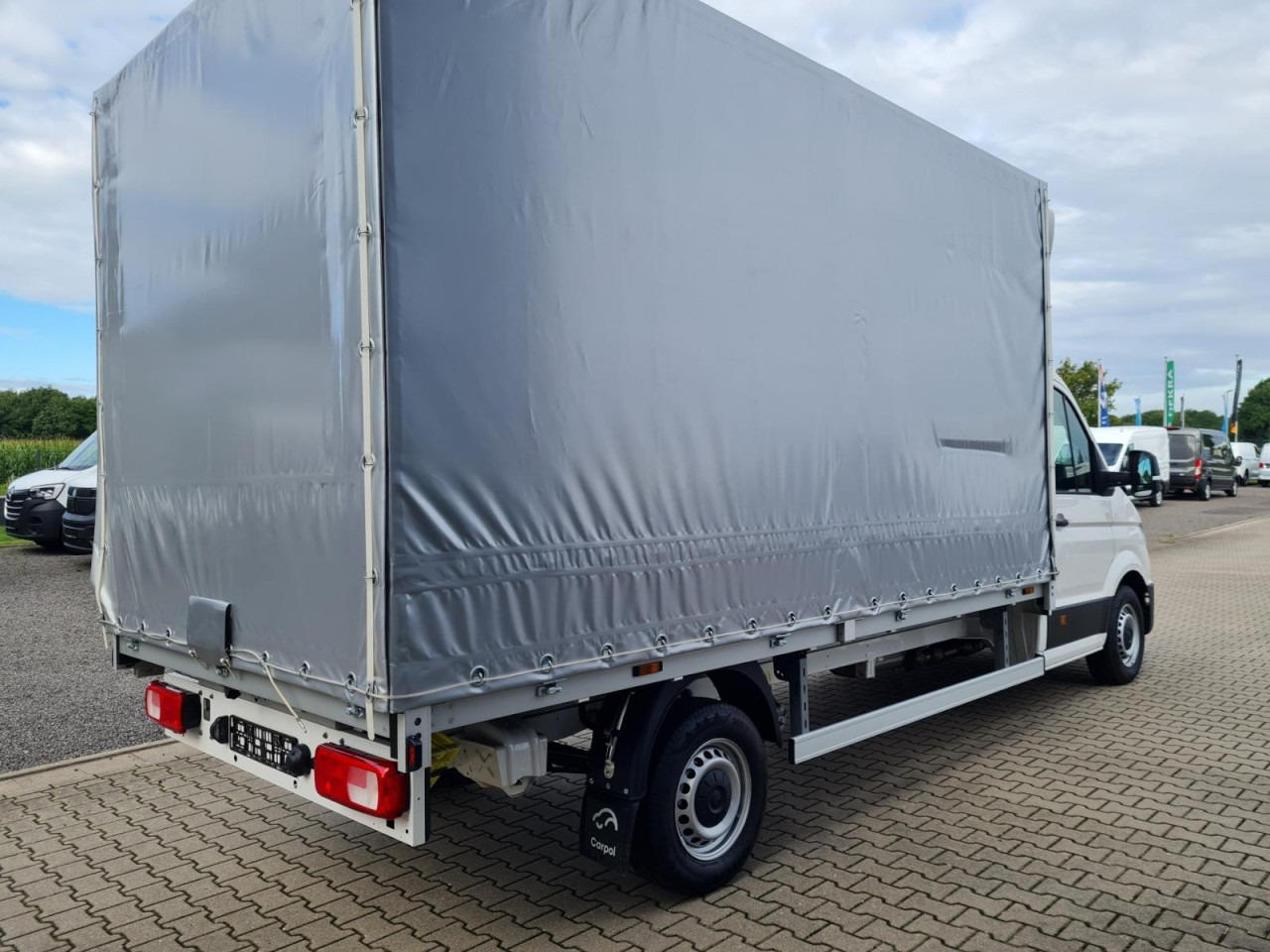 Volkswagen Crafter 35 TDI Pritsche Schiebe Plane ERGO LED TEMPOMAT - Curtain side van: picture 4 Volkswagen Crafter 35 TDI Pritsche Schiebe Plane ERGO LED TEMPOMAT - Curtain side van: picture 4
