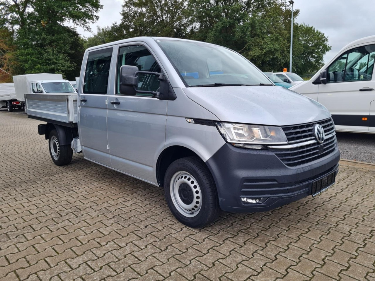 Volkswagen T6.1 Pritsche LR Doka 6-Sitze KLIMA - Flatbed van, Combi van: picture 3 Volkswagen T6.1 Pritsche LR Doka 6-Sitze KLIMA - Flatbed van, Combi van: picture 3