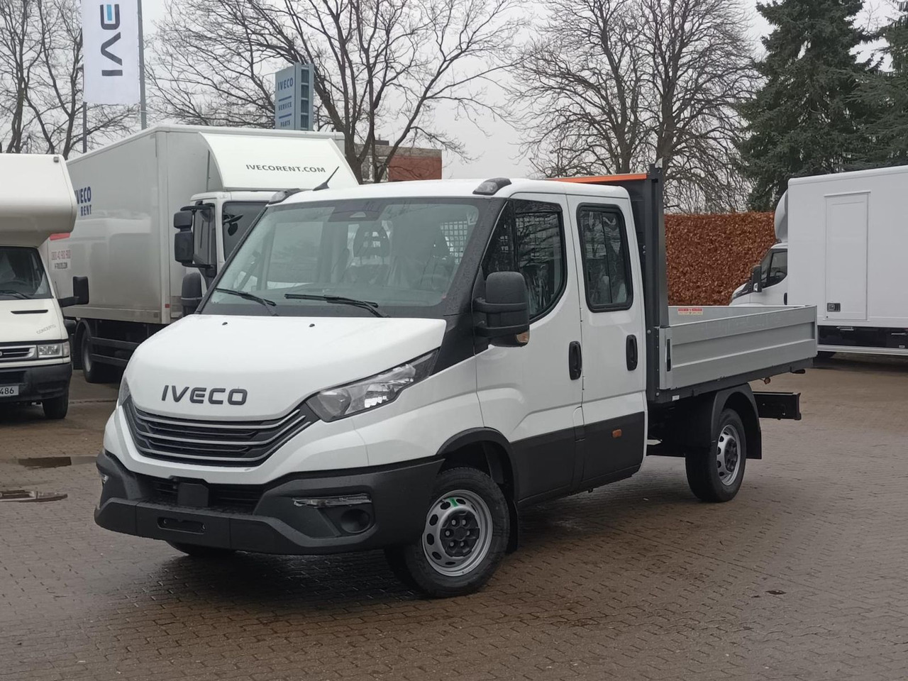 Iveco Daily 35S16H3.0Y Doka *Pritsche*KLIMA*AHK* 11... - Flatbed van, Combi van: picture 1 Iveco Daily 35S16H3.0Y Doka *Pritsche*KLIMA*AHK* 11... - Flatbed van, Combi van: picture 1