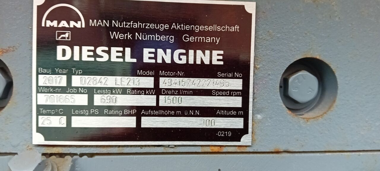 New Generator set Cummins Agregat Prądotwórczy generator 1000 kw 1200 kw 1500 1650 Kva Fab: picture 19