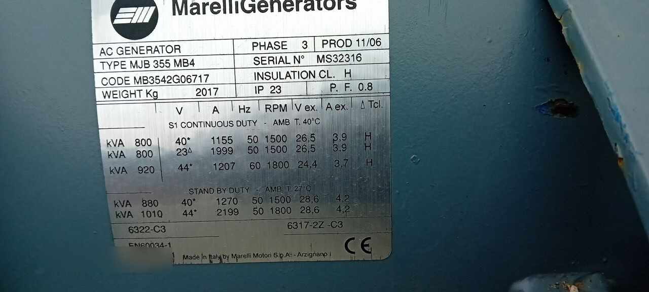 New Generator set Cummins Agregat Prądotwórczy generator 1000 kw 1200 kw 1500 1650 Kva Fab: picture 18