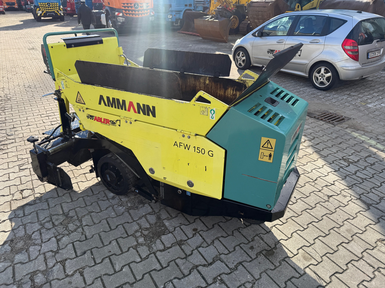 Ammann AFW 150G Gehwegfertiger - Excavator: picture 4 Ammann AFW 150G Gehwegfertiger - Excavator: picture 4