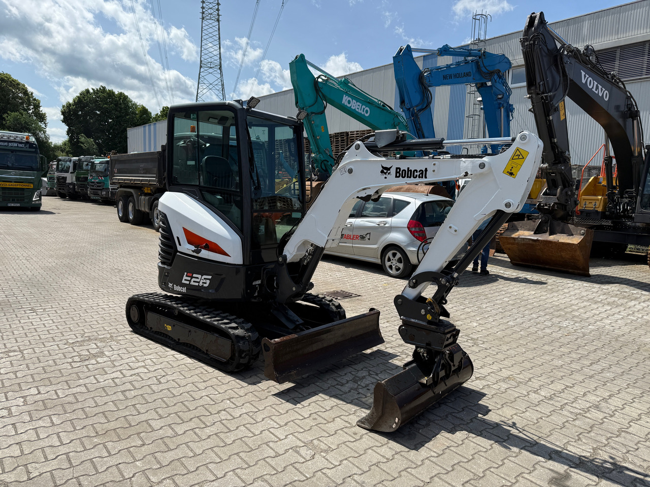 Bobcat E26 Nullheck Minibagger MS03 3 Löffel - Excavator: picture 3 Bobcat E26 Nullheck Minibagger MS03 3 Löffel - Excavator: picture 3