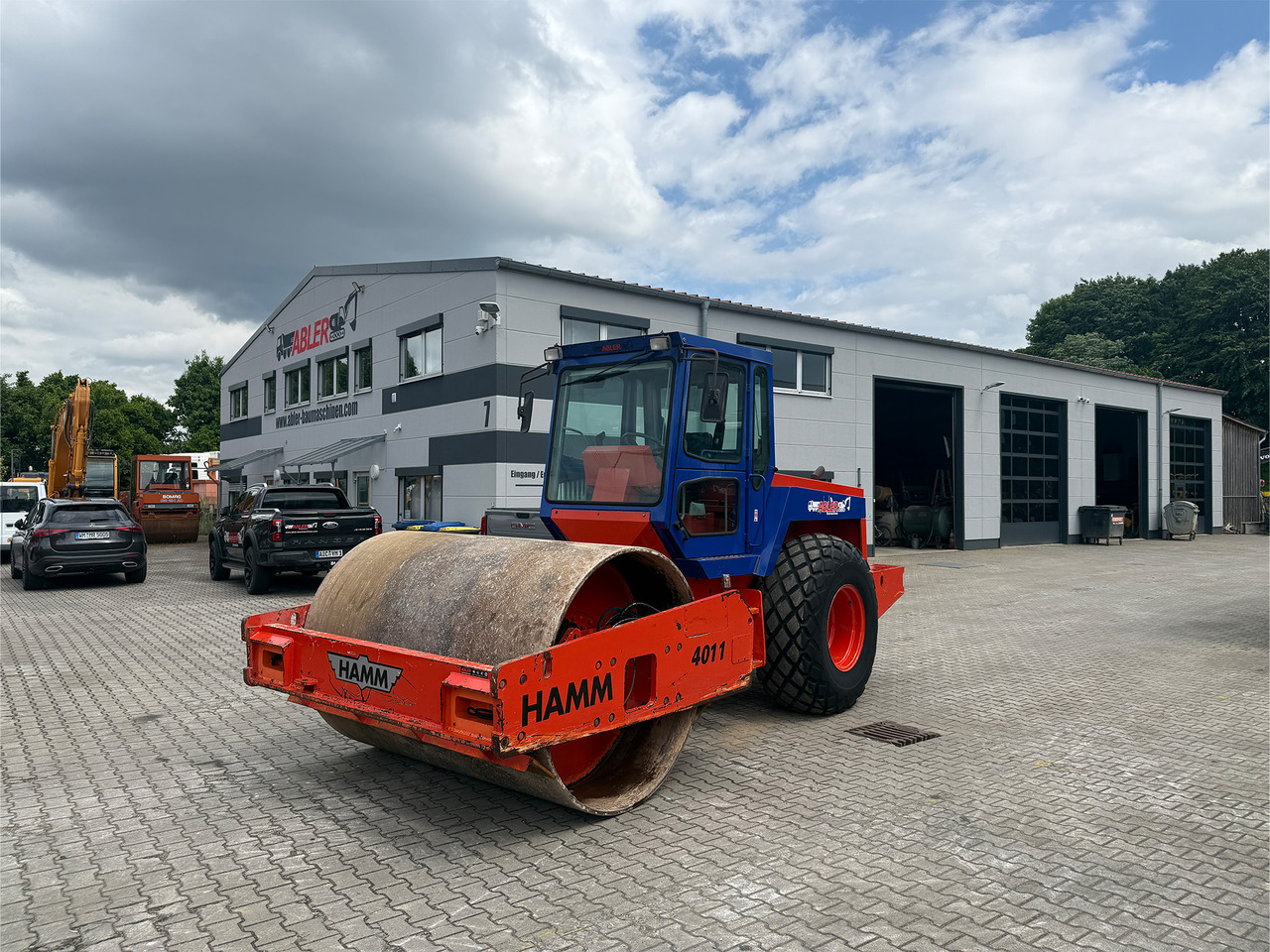 Hamm 4011 D Walzenzug - Compactor: picture 2 Hamm 4011 D Walzenzug - Compactor: picture 2