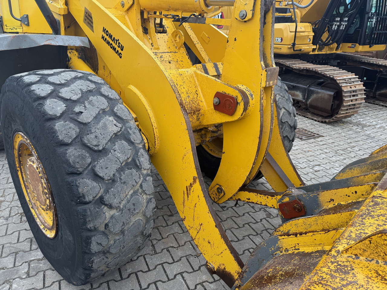 Wheel loader Komatsu Hanomag WA270-3 Radlader Klima: picture 11