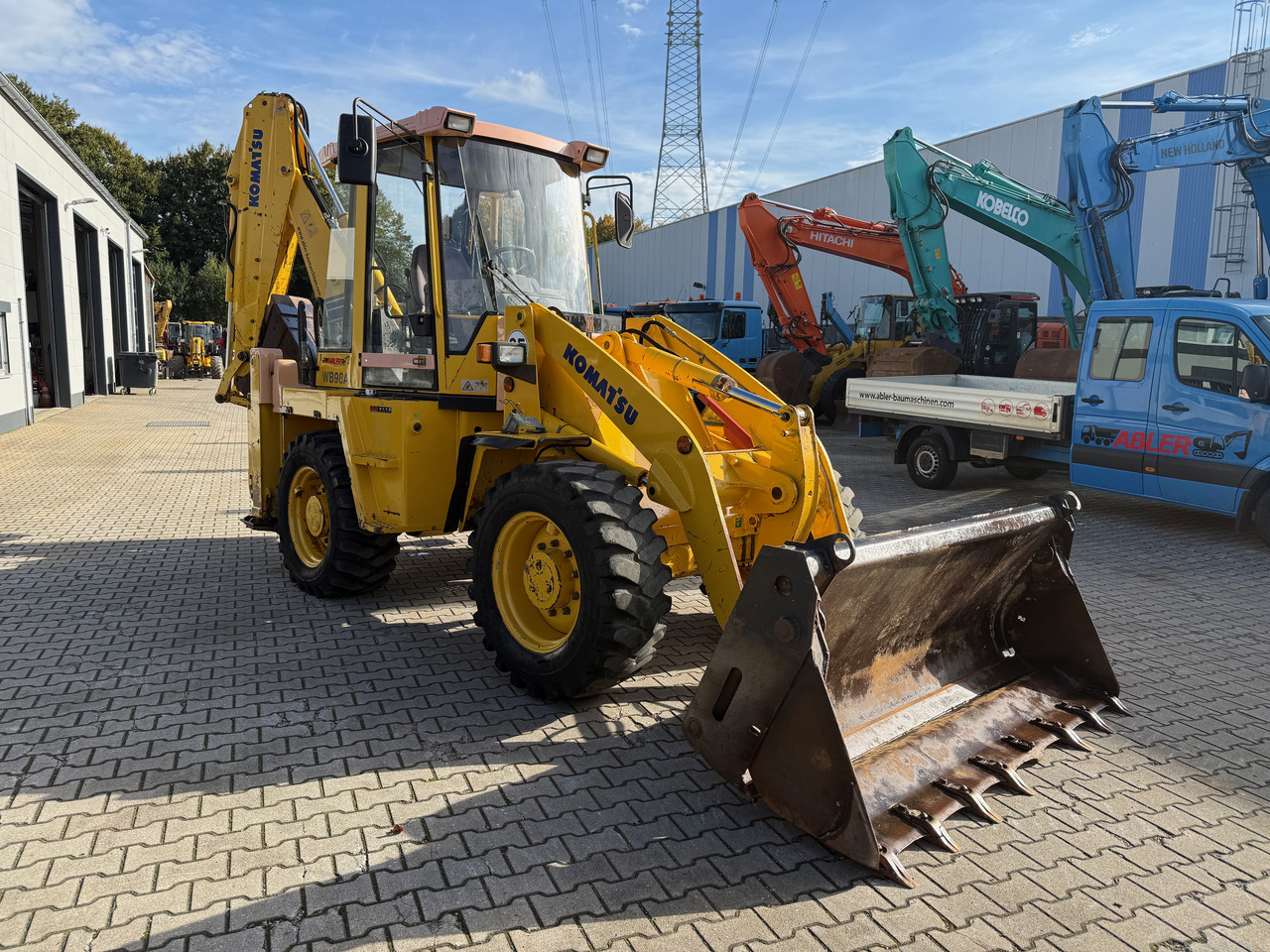 Komatsu WB98A-2 Baggerlader SW - Backhoe loader: picture 4 Komatsu WB98A-2 Baggerlader SW - Backhoe loader: picture 4