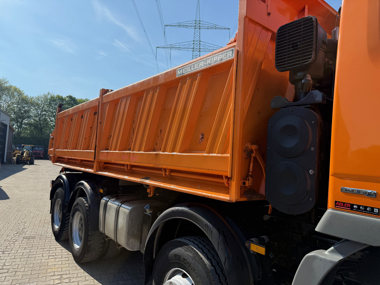 Tipper Mercedes-Benz 4144 Actros MP2 3-S.-Kipper Bordmatic Klima 8x6: picture 13
