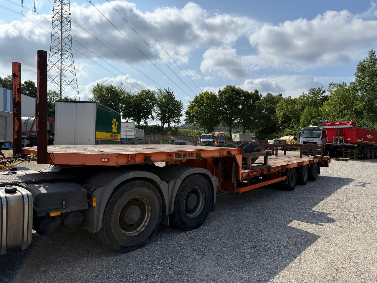 Reisch RPTS 35/24 Tieflader Auflieger - Low loader trailer: picture 2 Reisch RPTS 35/24 Tieflader Auflieger - Low loader trailer: picture 2
