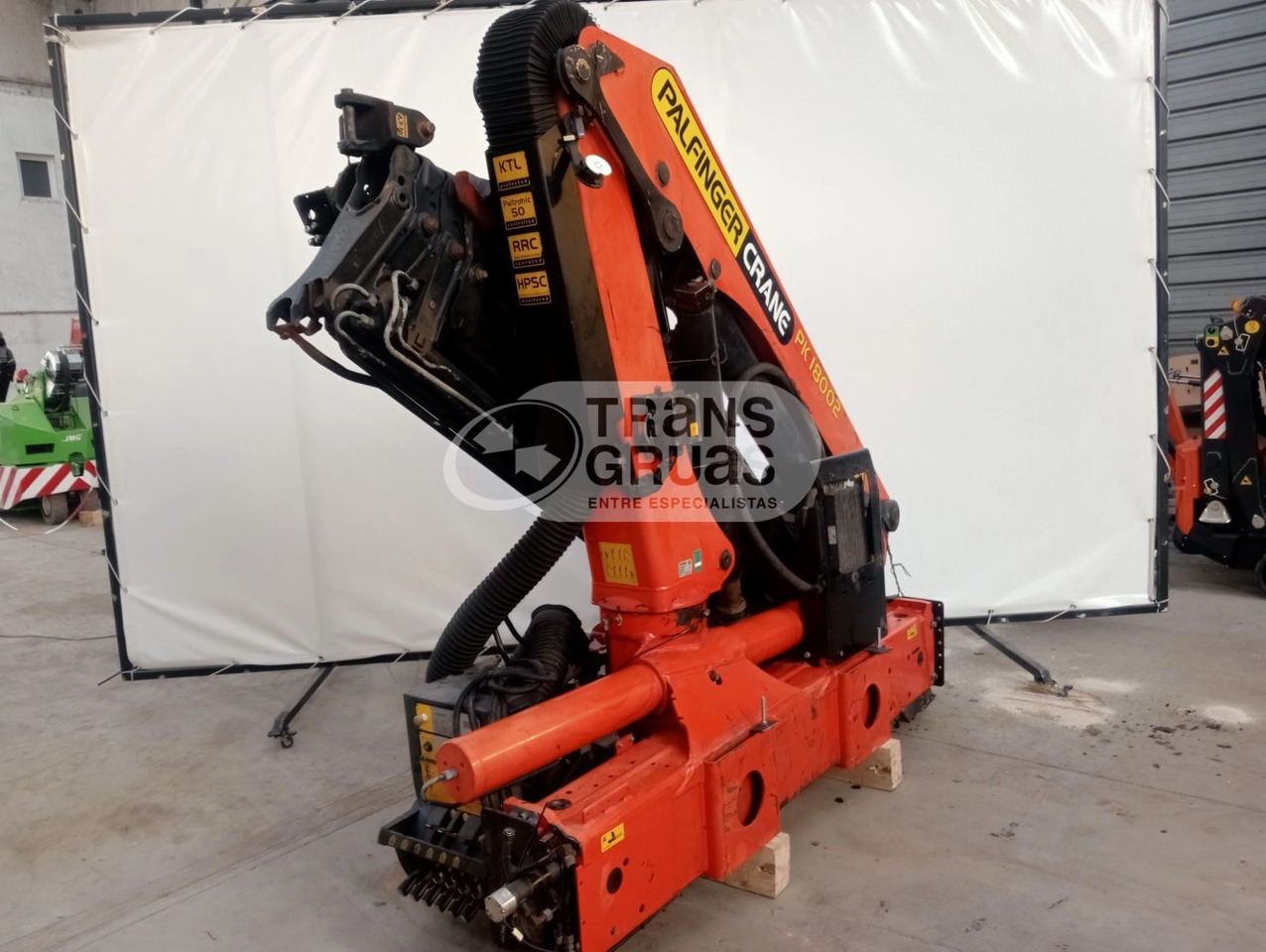 Grúa Palfinger PK 18002 EH - Loader crane for Truck: picture 2 Grúa Palfinger PK 18002 EH - Loader crane for Truck: picture 2