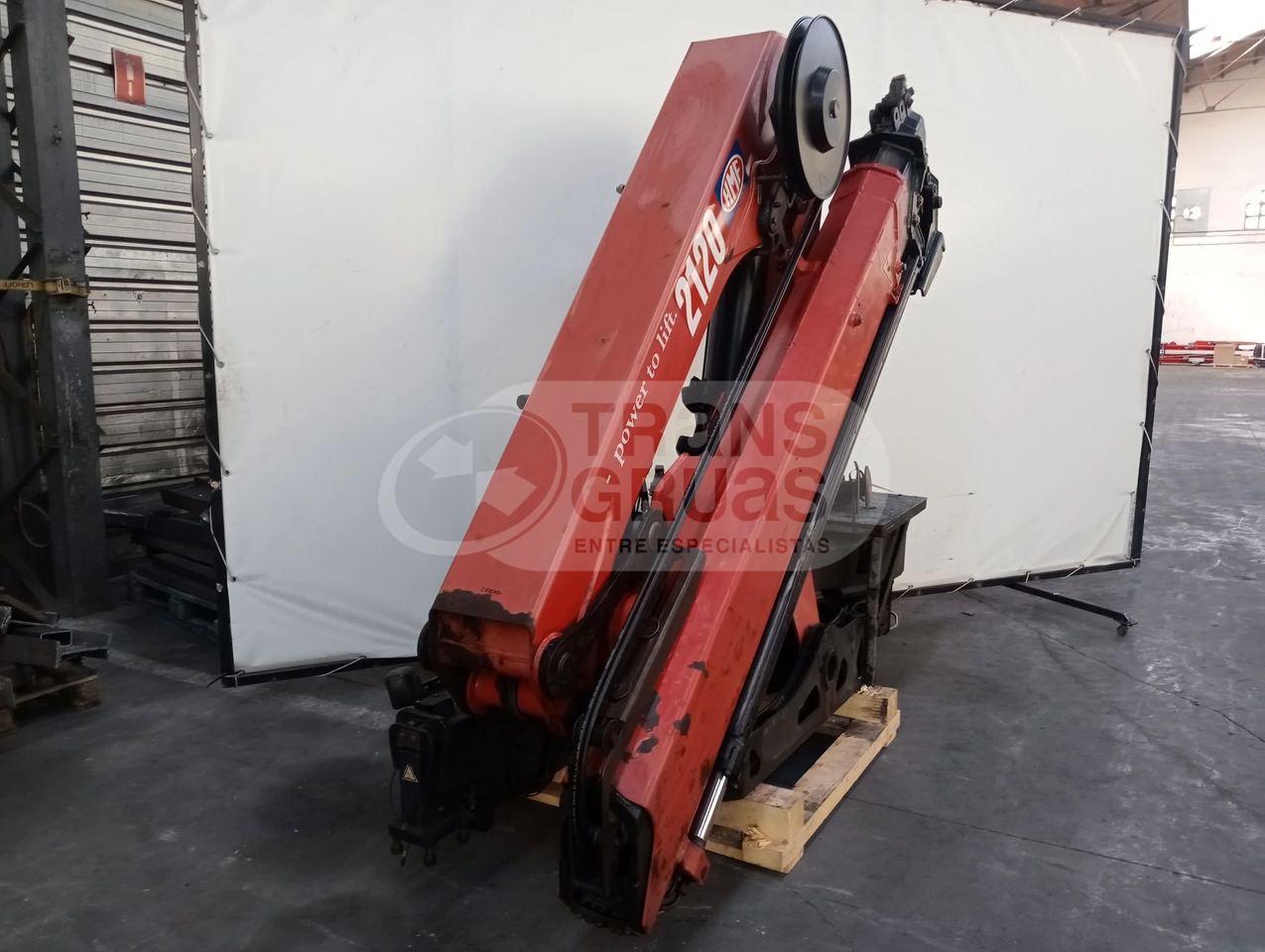 Grúa hidráulica HMF 2120 K RC - Loader crane: picture 3 Grúa hidráulica HMF 2120 K RC - Loader crane: picture 3