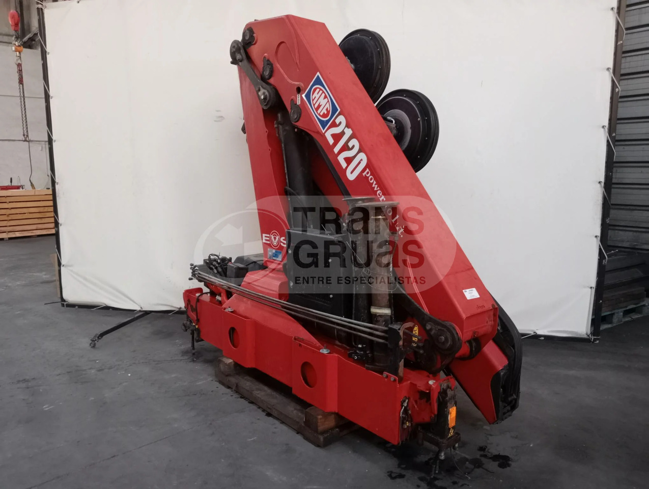 Grúa hidráulica HMF 2120 K4 - Loader crane: picture 1 Grúa hidráulica HMF 2120 K4 - Loader crane: picture 1