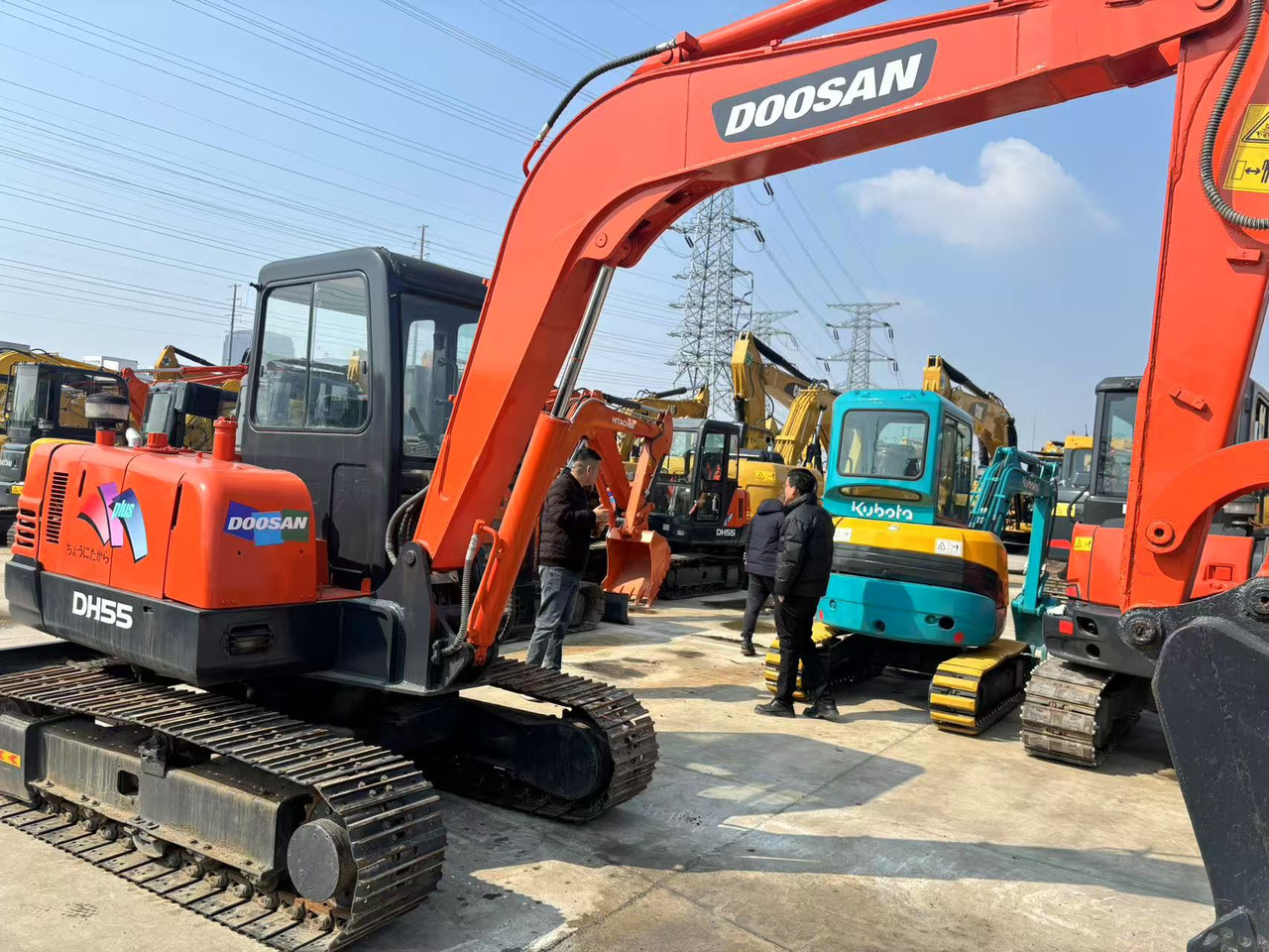 Doosan DH55 - Mini excavator: picture 2 Doosan DH55 - Mini excavator: picture 2