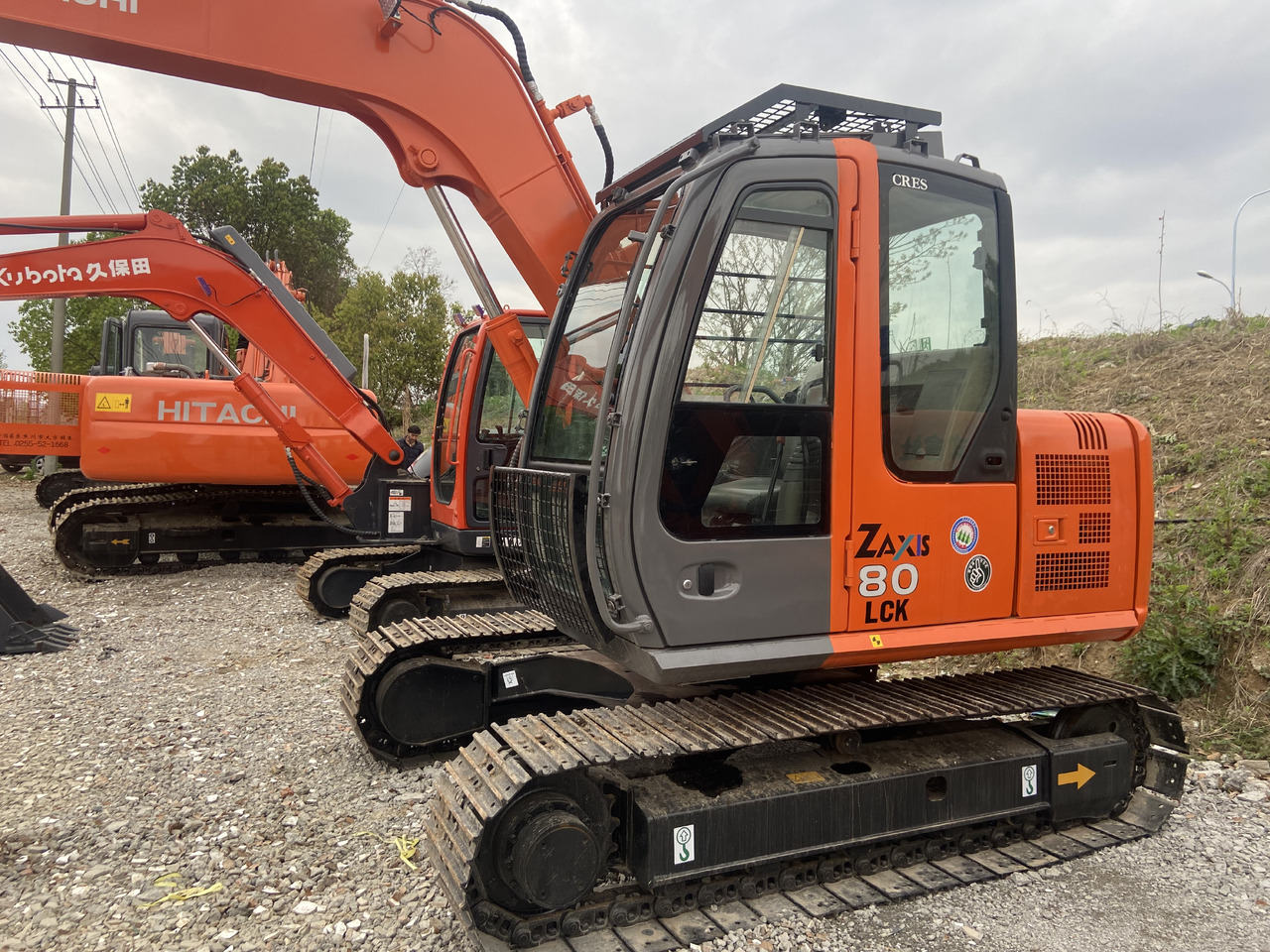 HITACHI ZX80 - Mini excavator: picture 1 HITACHI ZX80 - Mini excavator: picture 1