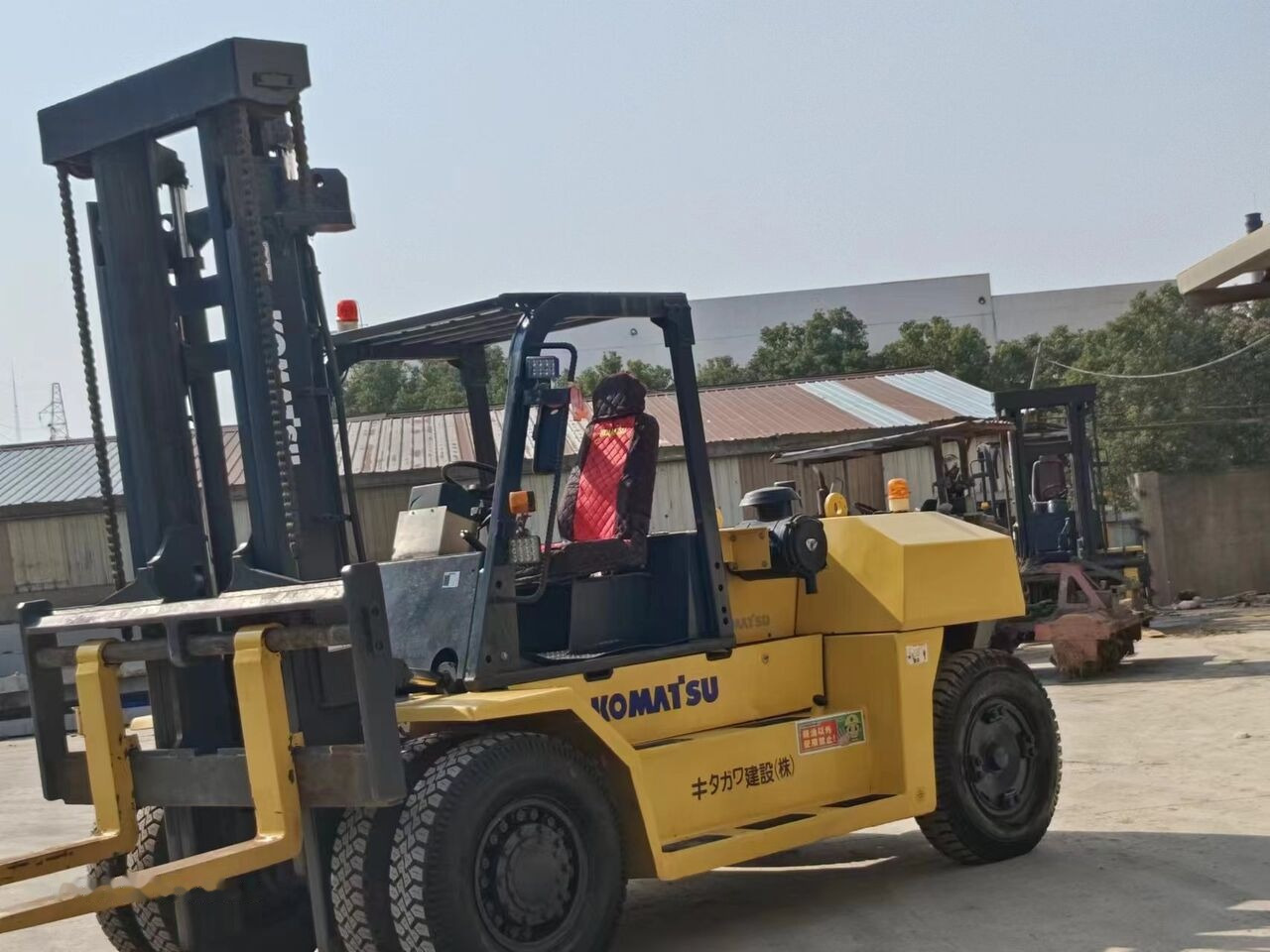 Komatsu FD150 - Diesel forklift: picture 2 Komatsu FD150 - Diesel forklift: picture 2