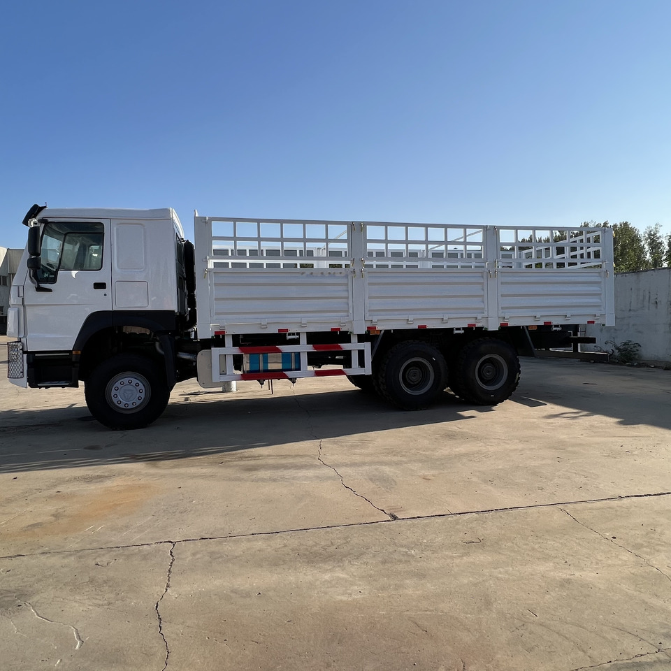Dropside/ Flatbed truck Sinotruk HOWO 371 6*4 Fence truck: picture 9