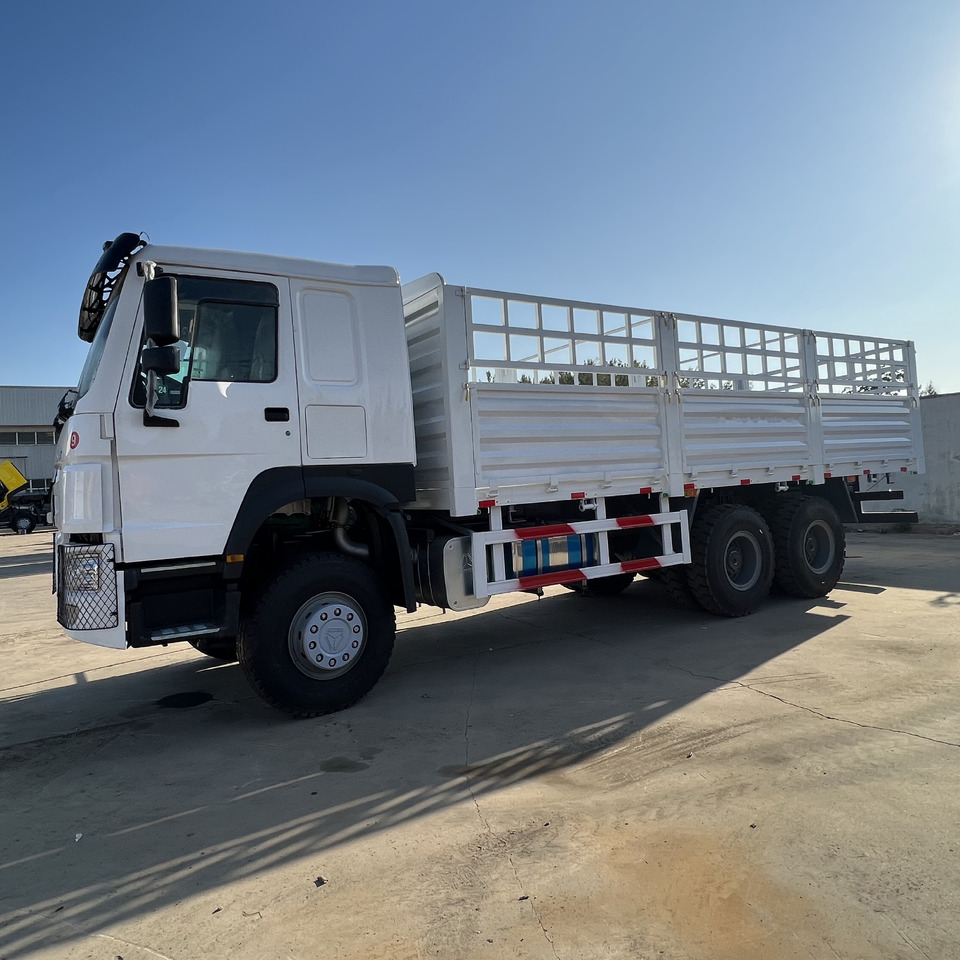 Dropside/ Flatbed truck Sinotruk HOWO 371 6*4 Fence truck: picture 7