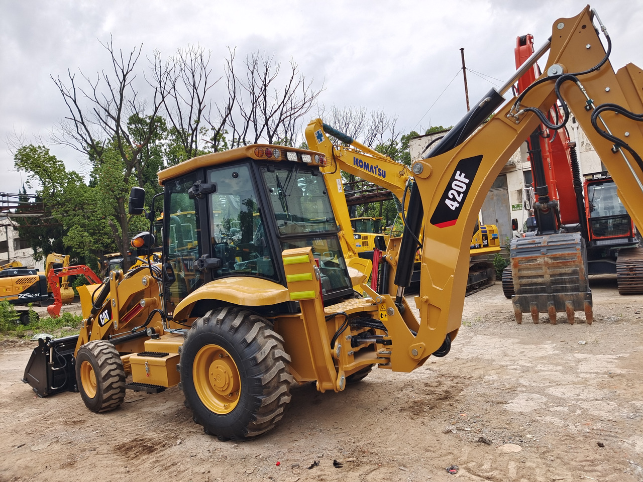 New Backhoe loader CATERPILLAR 420F CAT 100% NEW: picture 16