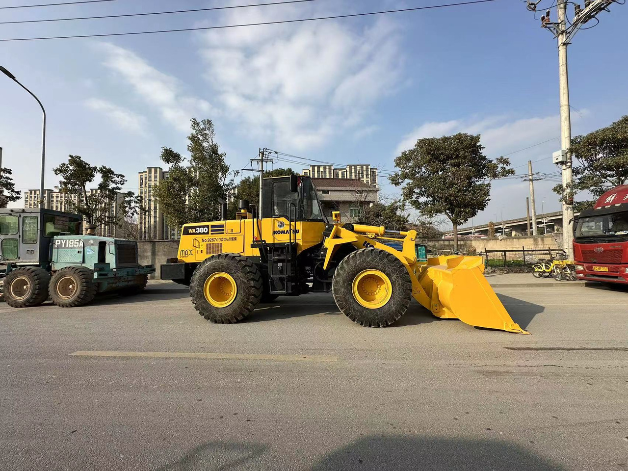 KOMATSU WA380 Komatsu WA 380-3 - Wheel loader: picture 4 KOMATSU WA380 Komatsu WA 380-3 - Wheel loader: picture 4