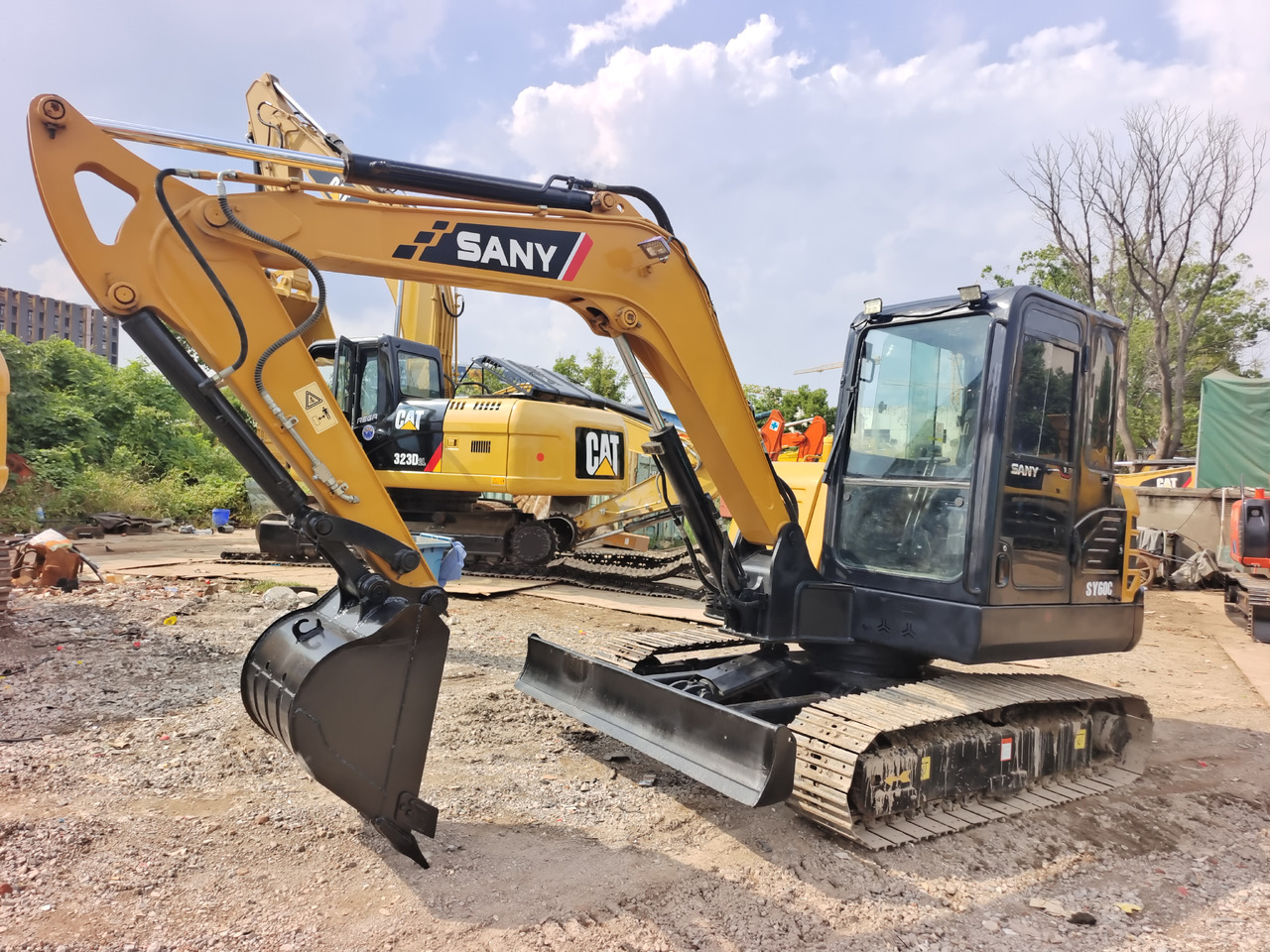 SANY SY 60C - Mini excavator: picture 4 SANY SY 60C - Mini excavator: picture 4