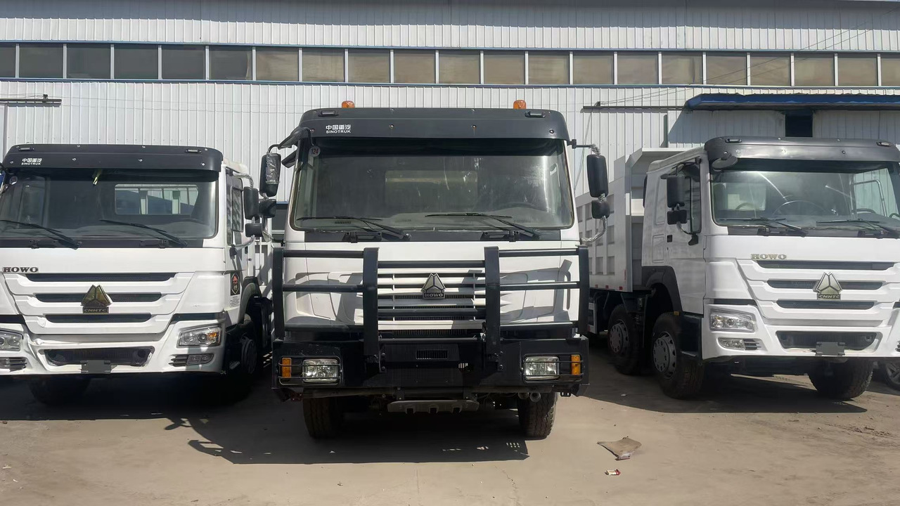 SINOTRUK HOWO 8*4 WITH FENCE DUMP TRUCK LIVESTOCK TRUCK - Tipper: picture 2 SINOTRUK HOWO 8*4 WITH FENCE DUMP TRUCK LIVESTOCK TRUCK - Tipper: picture 2
