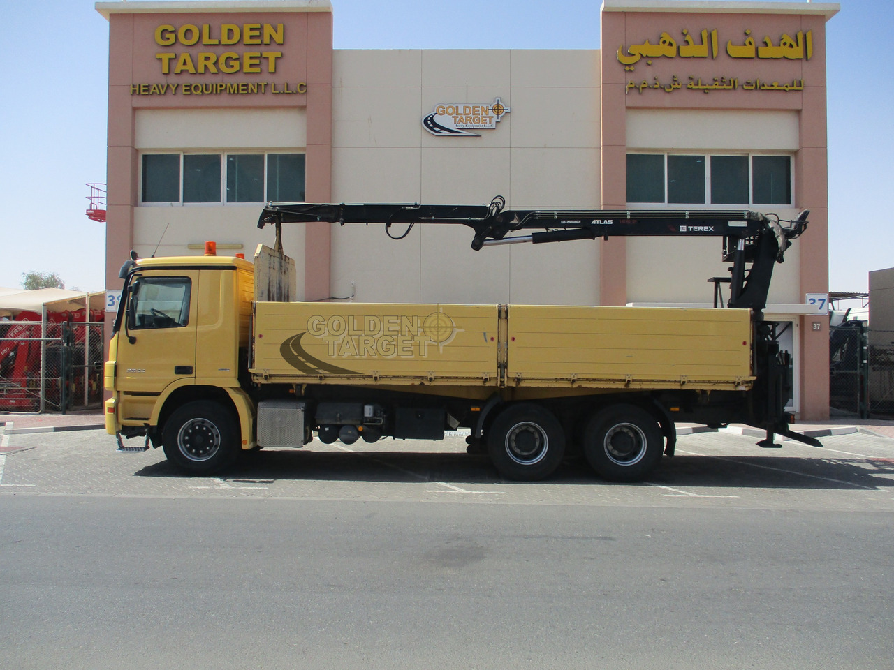 Leasing of MERCEDES-BENZ ACTROS 2644 6×4 with ATLAS 165.2 Block Crane MERCEDES-BENZ ACTROS 2644 6×4 with ATLAS 165.2 Block Crane: picture 7
