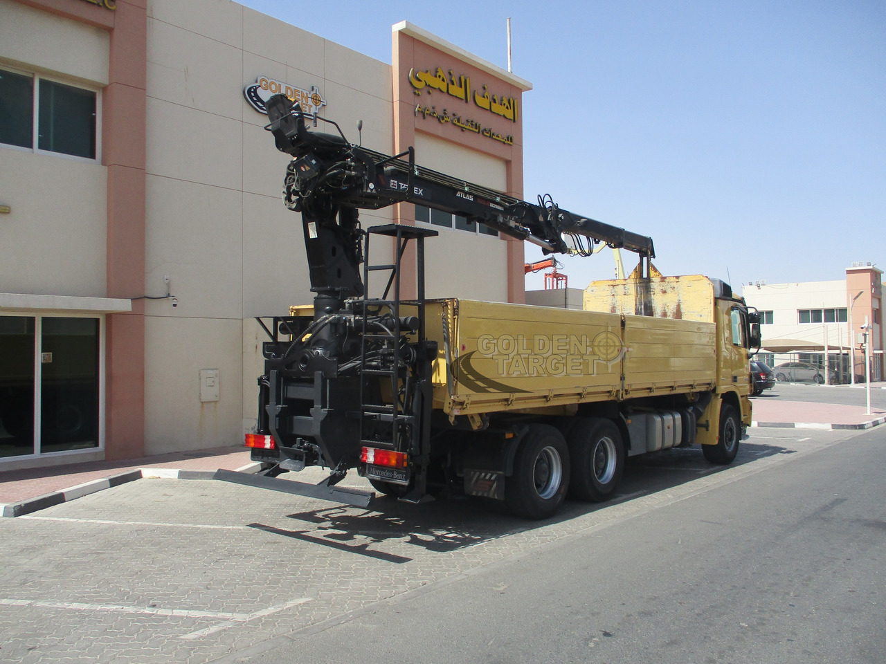 Leasing of MERCEDES-BENZ ACTROS 2644 6×4 with ATLAS 165.2 Block Crane MERCEDES-BENZ ACTROS 2644 6×4 with ATLAS 165.2 Block Crane: picture 9