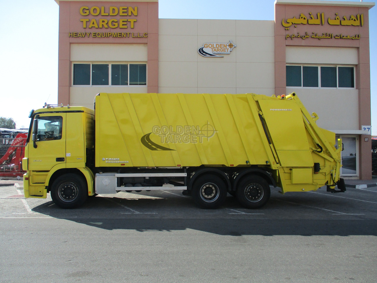 Garbage truck Mercedes Actros 2532 6×2 Garbage Truck: picture 6