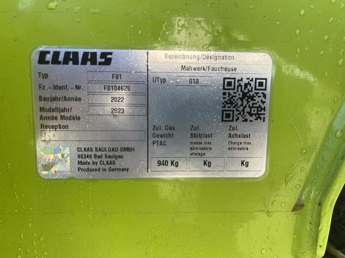 Leasing of Claas Disco 3200 Contour Claas Disco 3200 Contour: picture 9 Leasing of Claas Disco 3200 Contour Claas Disco 3200 Contour: picture 9