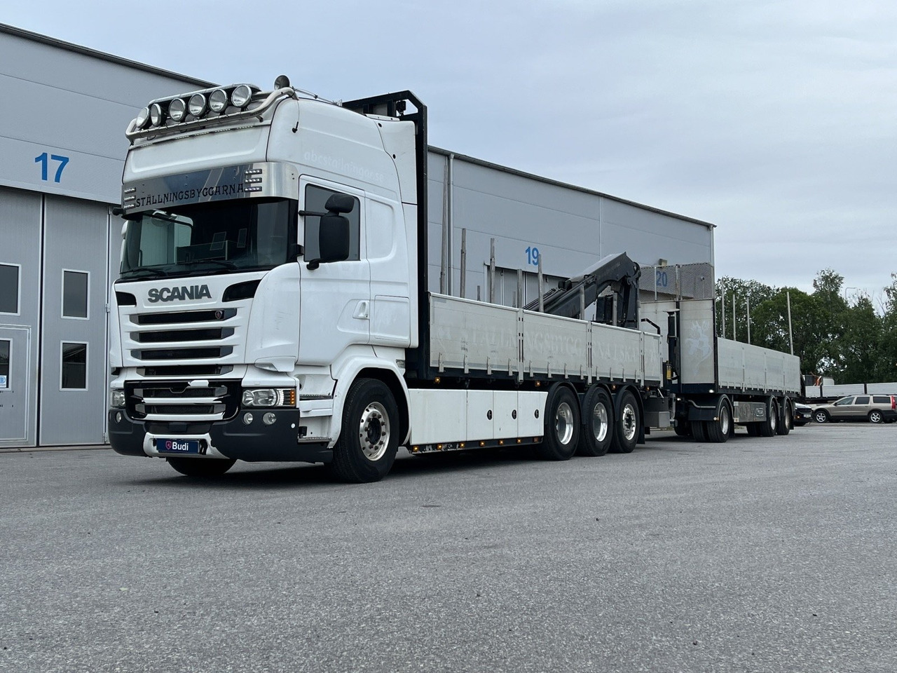 Ekipage Scania R520LB 8X4*4HNB -2016 | Tyllis 3pva - Dropside/ Flatbed truck, Crane truck: picture 1 Ekipage Scania R520LB 8X4*4HNB -2016 | Tyllis 3pva - Dropside/ Flatbed truck, Crane truck: picture 1