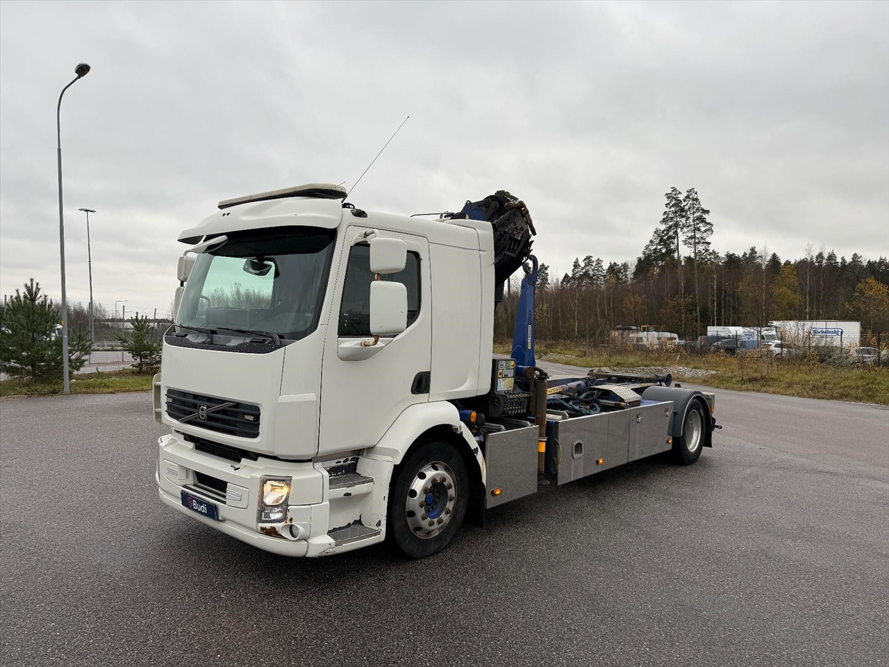 Kranväxlare Volvo FL 4x2 -2013 | Palfinger PK 120002-EH | Palift - Hook lift truck, Crane truck: picture 1 Kranväxlare Volvo FL 4x2 -2013 | Palfinger PK 120002-EH | Palift - Hook lift truck, Crane truck: picture 1