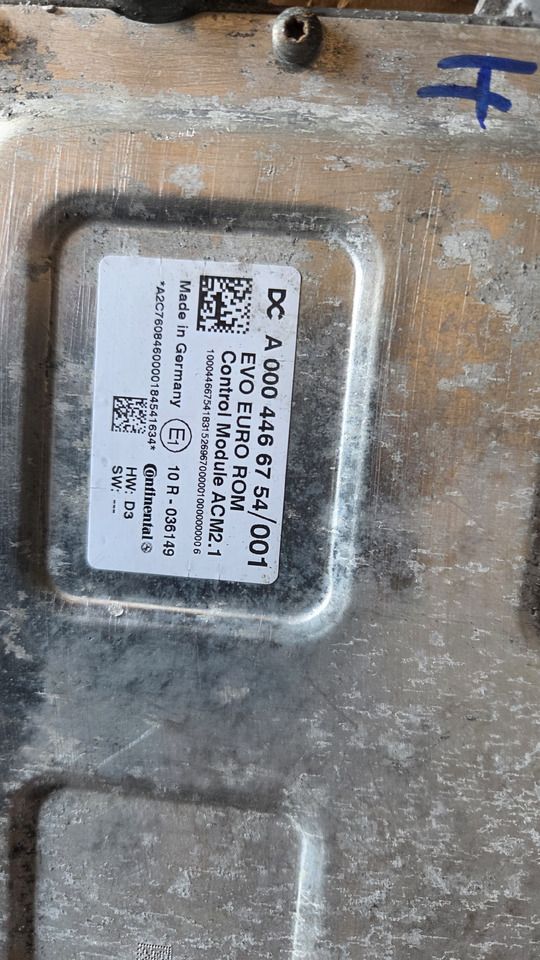 MERCEDES-BENZ CONTROL MODULE ACM2.1 ACTROS MP4 - Truck: picture 5 MERCEDES-BENZ CONTROL MODULE ACM2.1 ACTROS MP4 - Truck: picture 5