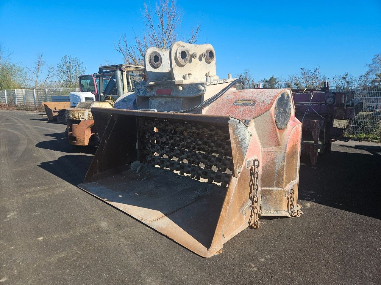 Allu DH4-27x75 Schaufelseparator 30-45t Bagger - Bucket for Construction machinery: picture 2 Allu DH4-27x75 Schaufelseparator 30-45t Bagger - Bucket for Construction machinery: picture 2