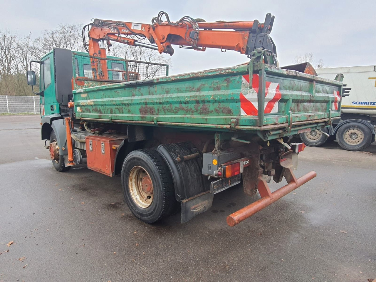 Iveco ML140E18 Dreiseitenkipper 4x4 mit Kran+Greifere - Tipper: picture 3 Iveco ML140E18 Dreiseitenkipper 4x4 mit Kran+Greifere - Tipper: picture 3