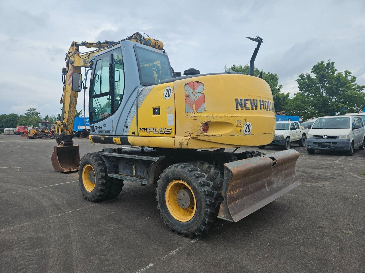 New Holland MH Plus 18t Mobilbagger - Wheel excavator: picture 2 New Holland MH Plus 18t Mobilbagger - Wheel excavator: picture 2