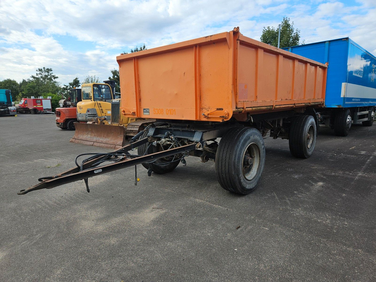 Tebbe ZK 180 Dreiseitenkipper - Tipper trailer: picture 4 Tebbe ZK 180 Dreiseitenkipper - Tipper trailer: picture 4