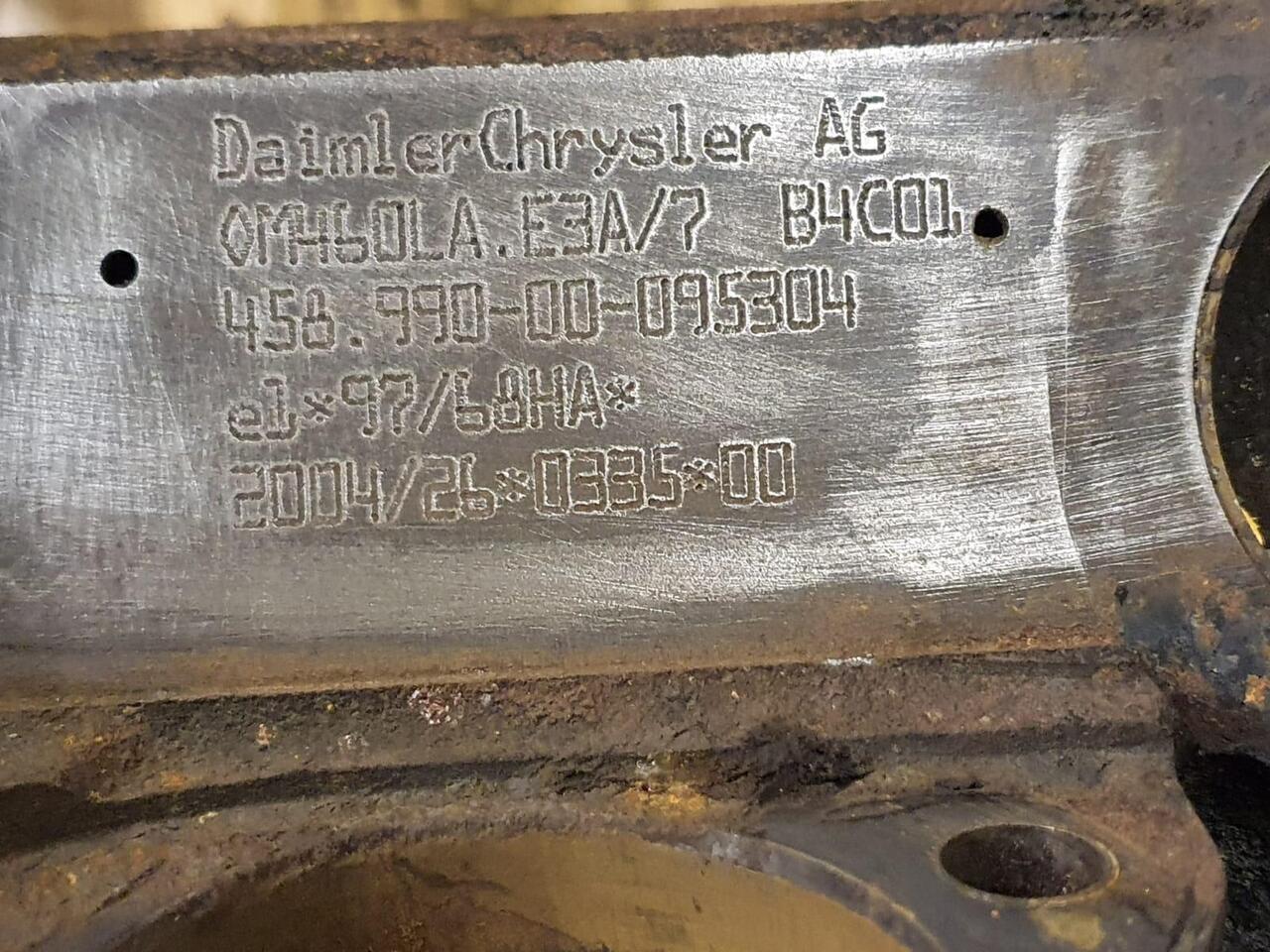 Daimler-Chrysler OM 460 LA. E3A/7 - Engine for Construction machinery: picture 2 Daimler-Chrysler OM 460 LA. E3A/7 - Engine for Construction machinery: picture 2