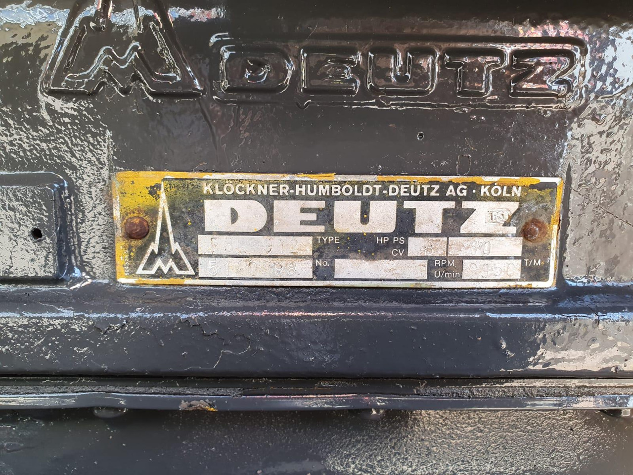 Deutz F6L912 - Engine for Construction machinery: picture 4 Deutz F6L912 - Engine for Construction machinery: picture 4