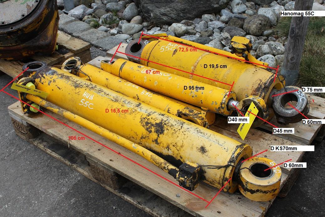 Hanomag 55C - Hydraulic cylinder for Construction machinery: picture 4 Hanomag 55C - Hydraulic cylinder for Construction machinery: picture 4