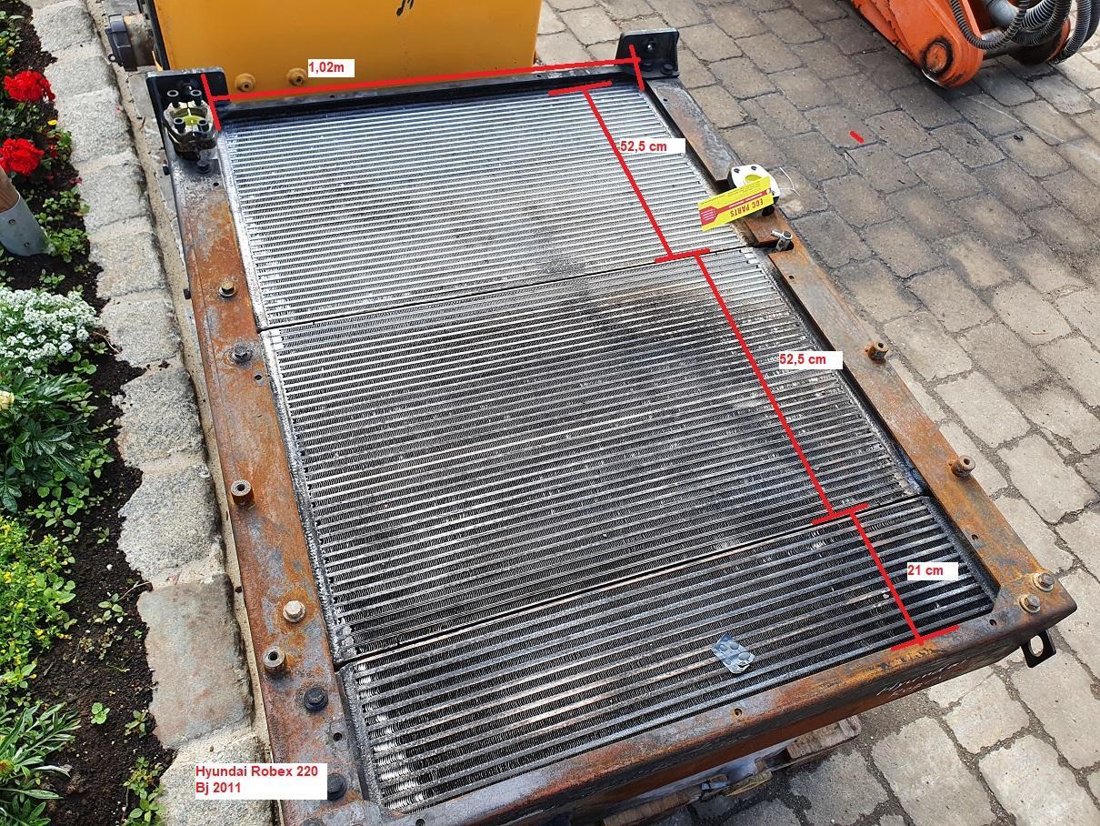 Hyundai Robex 220 LC 9A - Cooling system for Construction machinery: picture 5 Hyundai Robex 220 LC 9A - Cooling system for Construction machinery: picture 5