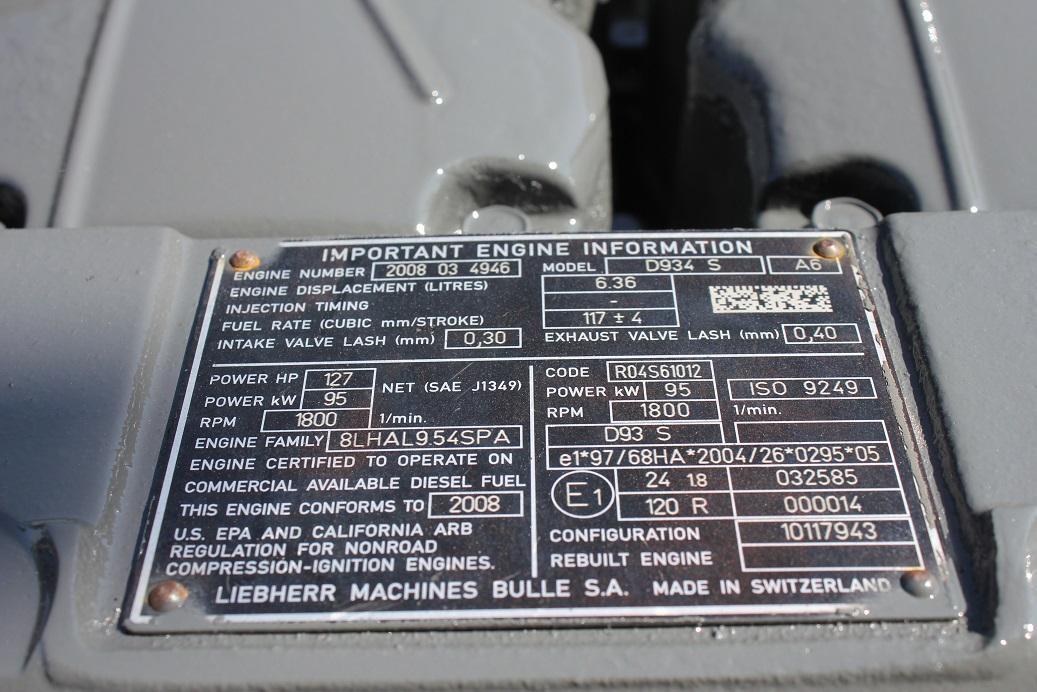 Liebherr D 934 S A6 aus LH A900C LIT - Engine for Construction machinery: picture 4 Liebherr D 934 S A6 aus LH A900C LIT - Engine for Construction machinery: picture 4