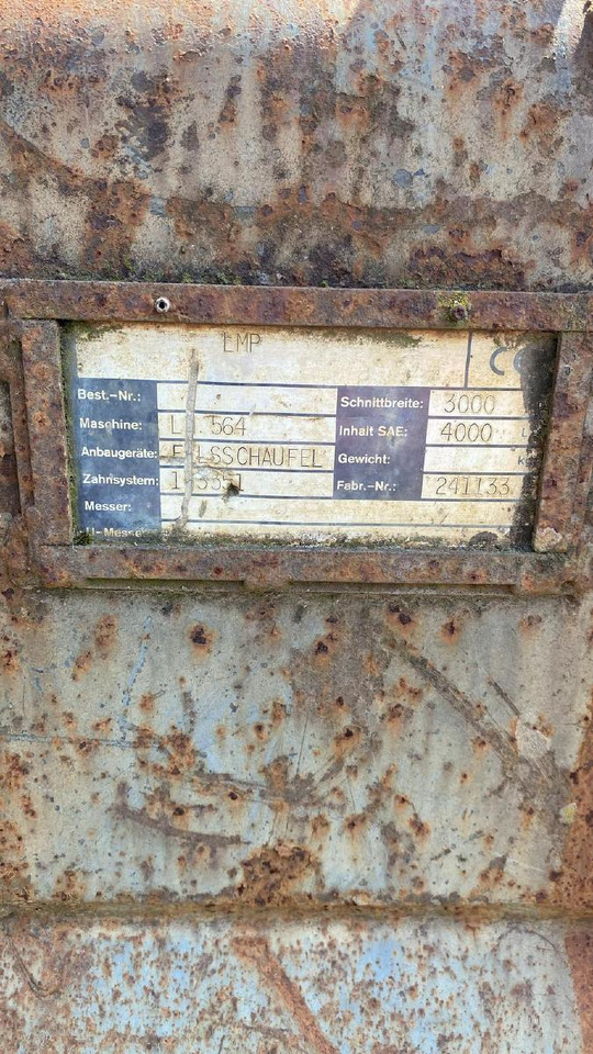 Liebherr L 564 - Loader bucket: picture 5 Liebherr L 564 - Loader bucket: picture 5