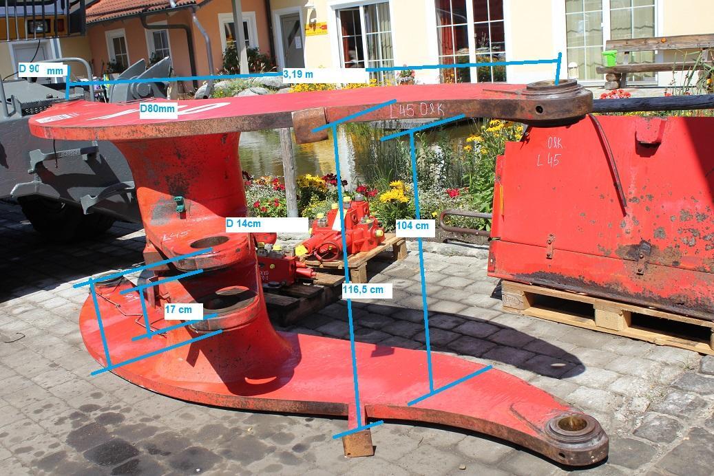 O&K L 45 - Boom for Wheel loader: picture 3 O&K L 45 - Boom for Wheel loader: picture 3