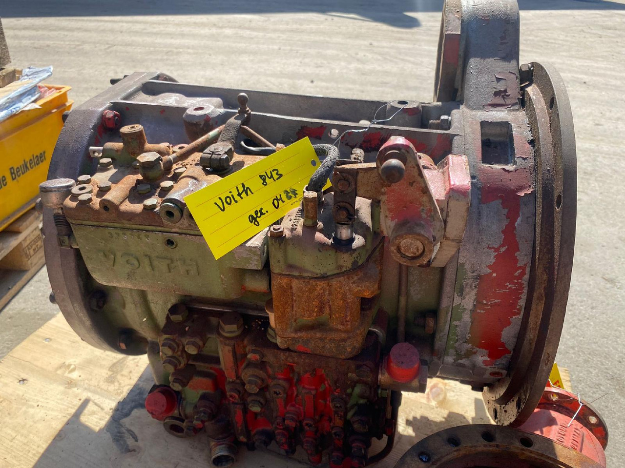 Voith 843 - Transmission for Construction machinery: picture 1 Voith 843 - Transmission for Construction machinery: picture 1