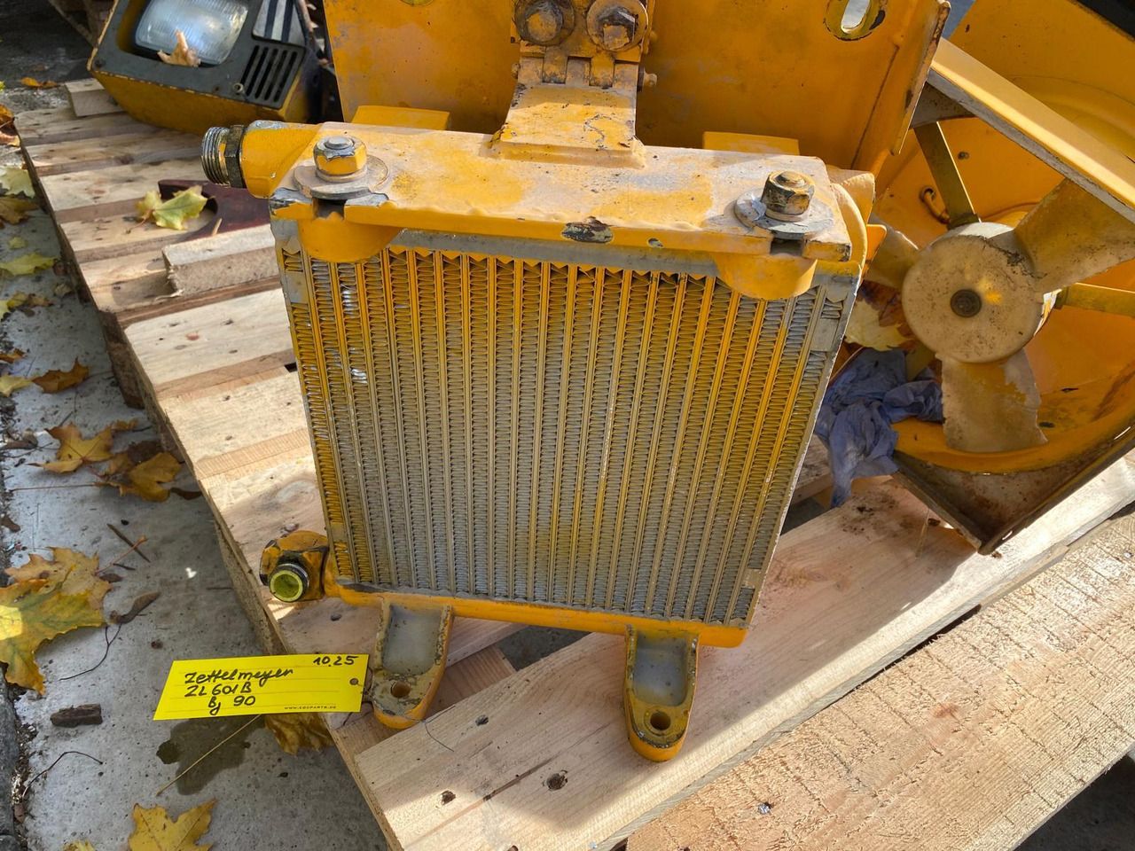 Zettelmeyer ZL 401, ZL 601 - Cooling system for Construction machinery: picture 1 Zettelmeyer ZL 401, ZL 601 - Cooling system for Construction machinery: picture 1