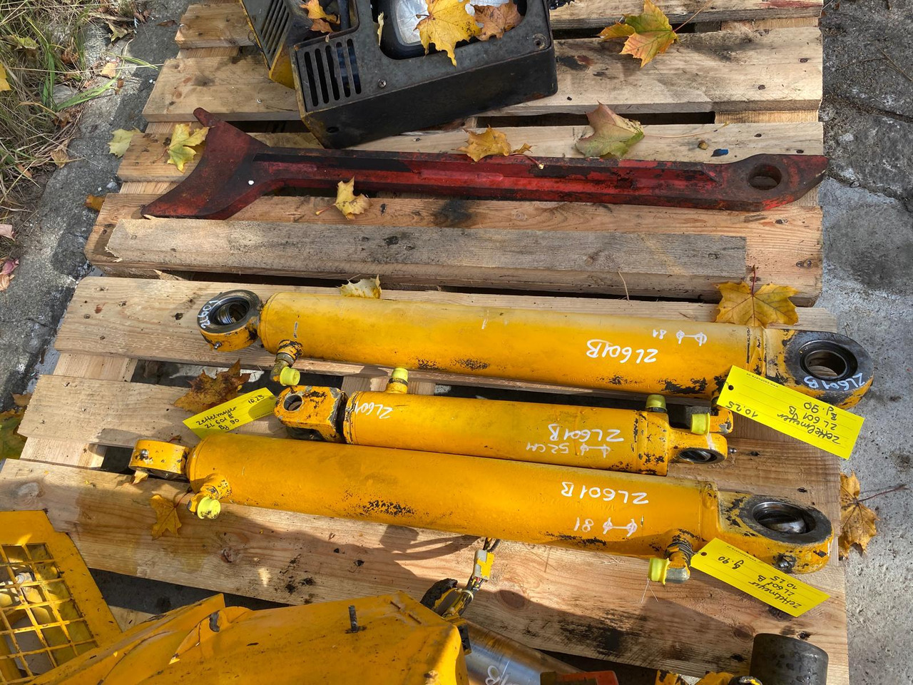 Zettelmeyer ZL401, ZL601B - Hydraulic cylinder for Construction machinery: picture 4 Zettelmeyer ZL401, ZL601B - Hydraulic cylinder for Construction machinery: picture 4