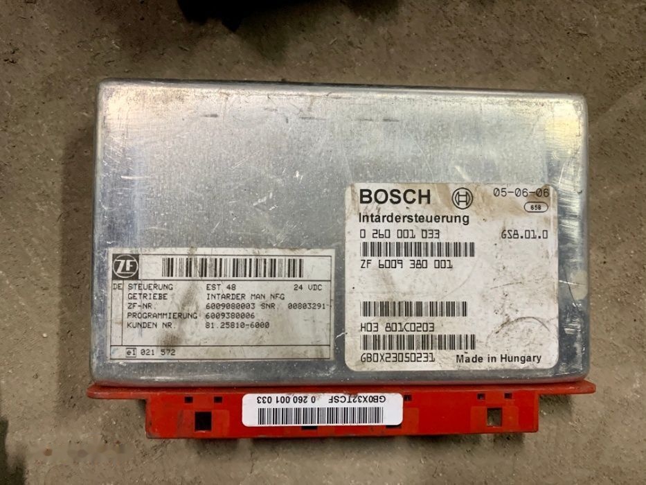 Bosch Retardera Intradera 0260001033 MAN TGA truck - ECU for Truck: picture 1 Bosch Retardera Intradera 0260001033 MAN TGA truck - ECU for Truck: picture 1
