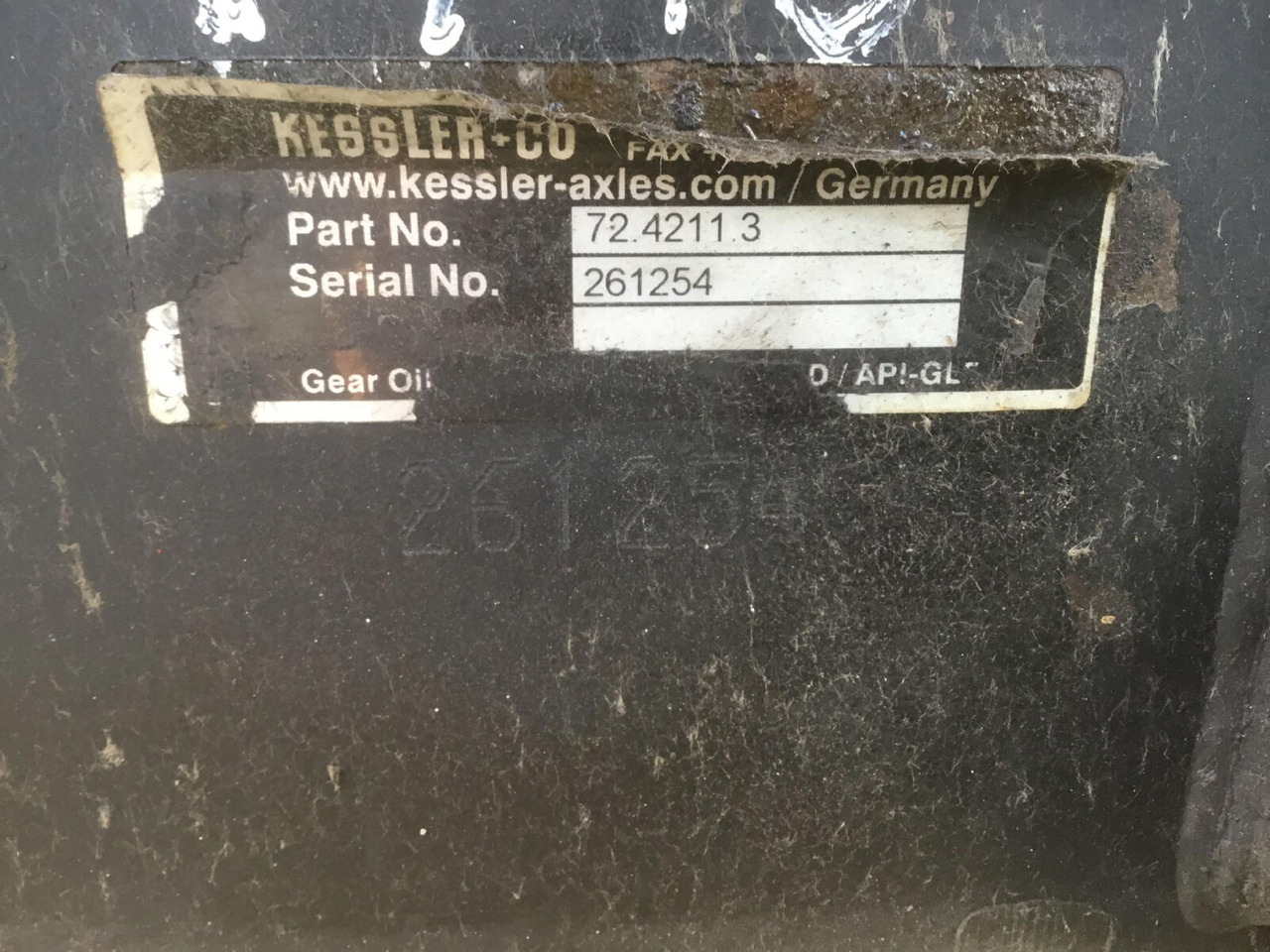 Demag AC 35 axle 2 - Axle and parts for Mobile crane: picture 5 Demag AC 35 axle 2 - Axle and parts for Mobile crane: picture 5